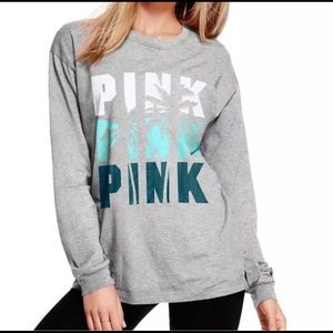 Long sleeve VS PINK tee